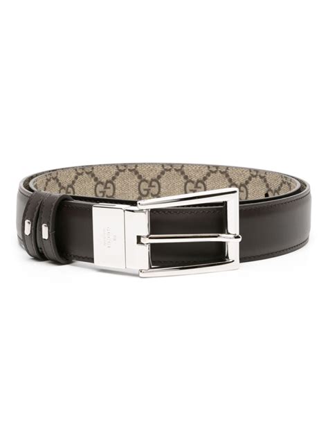 gucci riem zilvere gesp|riemen van gucci.